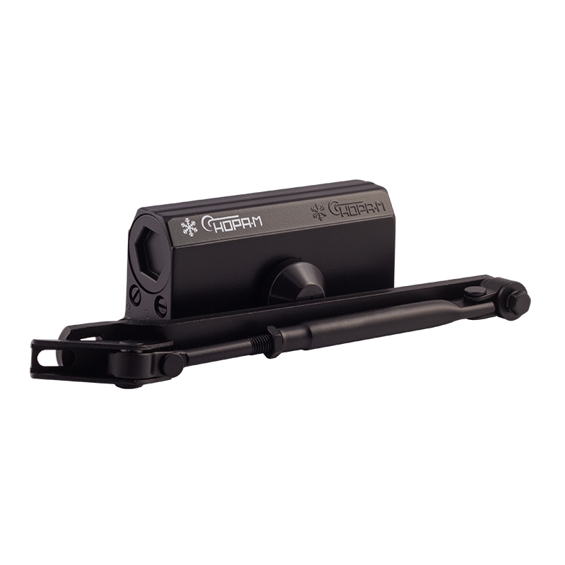 Доводчик дверной 2S от 25 до 70 кг цвет Черный Нора-М