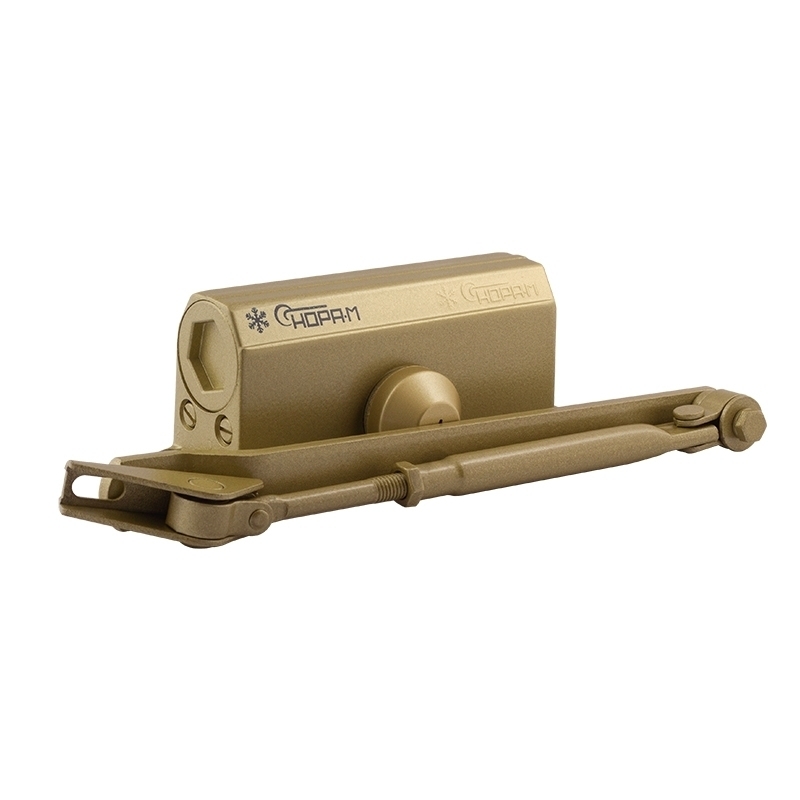 Доводчик дверной 2S от 25 до 70 кг цвет Золото Нора-М