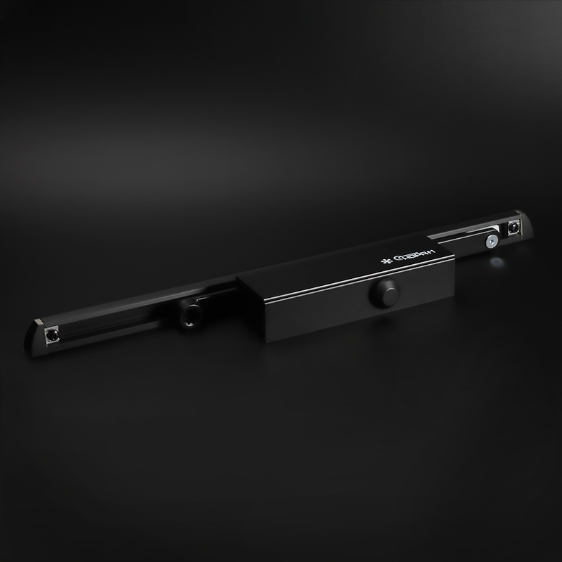 Дверной доводчик со скользящей тягой 820 Slider от 25 до 70 кг цвет Черный Нора-М