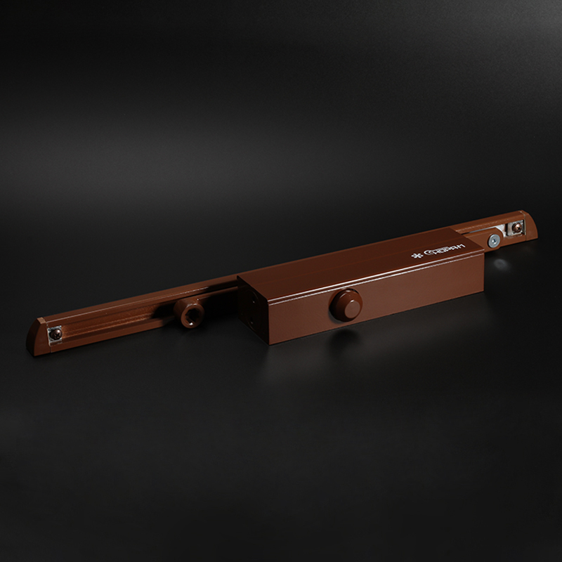 Дверной доводчик со скользящей тягой 830 Slider от 25 до 80 кг цвет Коричневый Нора-М